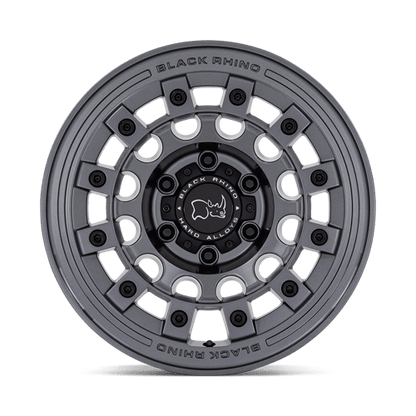 Black Rhino FUJI Matte Gunmetal 17x8 +20 6x139.7mm 106.1mm