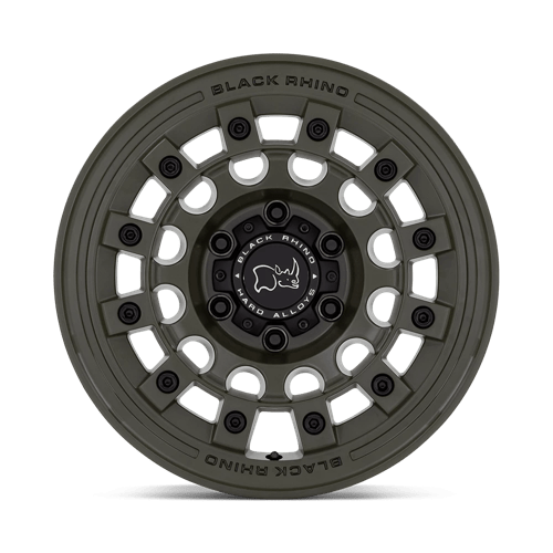Black Rhino FUJI Olive Drab Green 17x9 -12 6x139.7mm 106.1mm