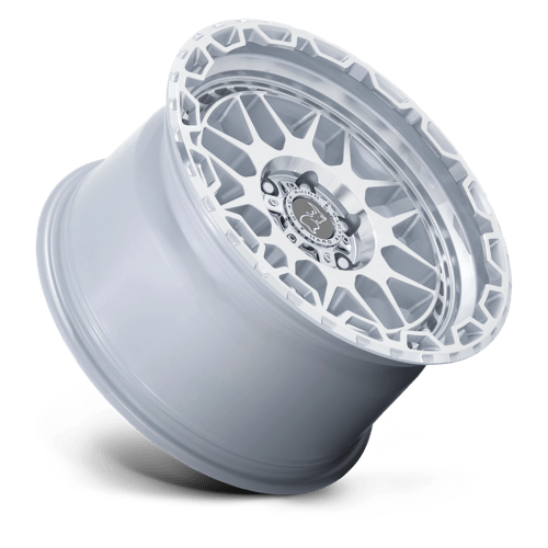 Black Rhino HOLCOMB Gloss Silver W/ Mirror Cut Fac 17x9.5 +12 6x135mm 87.1mm