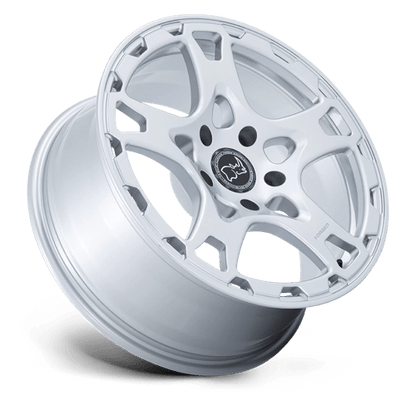 Black Rhino KLAUE Matte Silver 18x8 +20 5x130mm 71.5mm