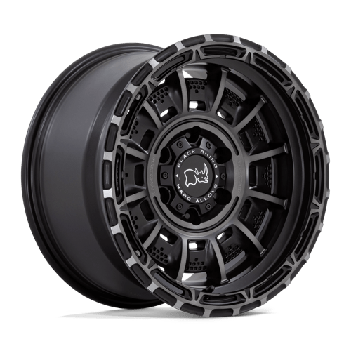 Black Rhino LEGION Matte Black Gray Tint 17x9 -12 6x139.7mm 106.1mm
