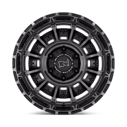Black Rhino LEGION Matte Black Gray Tint 17x9 0 6x139.7mm 106.1mm