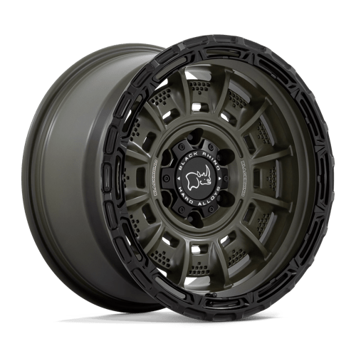 Black Rhino LEGION Olive Drab Green W/ Black Lip 17x9 -12 6x139.7mm 106.1mm