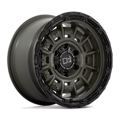 Black Rhino LEGION Olive Drab Green W/ Black Lip 17x9 0 5x127mm 71.5mm