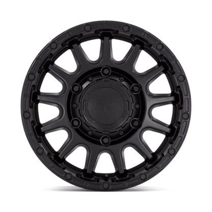 Black Rhino SEQUOIA Matte Black 16x8 +60 6x180mm 138.8mm