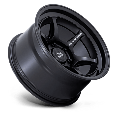 Black Rhino SHOGUN Matte Black 17x8.5 -10 6x139.7mm 106.1mm