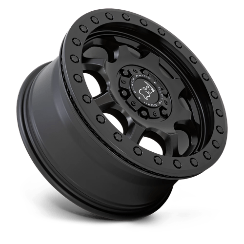 Black Rhino VENTURE BEADLOCK Matte Black 17x8 +38 6x130mm 84.1mm