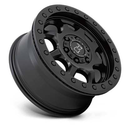 Black Rhino VENTURE BEADLOCK Matte Black 17x8 +38 6x130mm 84.1mm