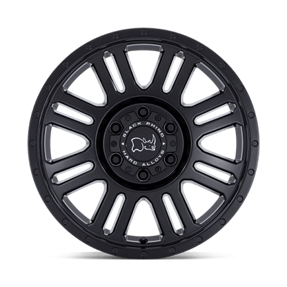 Black Rhino YELLOWSTONE Matte Black 16x8 +38 6x130mm 84.1mm