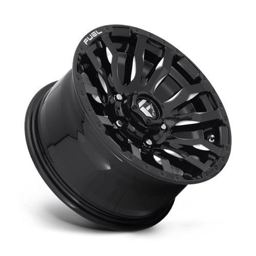 Fuel Offroad D673 BLITZ Gloss Black Milled 16x8 +1 5x139.7mm 108mm