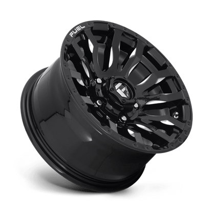 Fuel Offroad D673 BLITZ Gloss Black Milled 16x8 +1 5x139.7mm 108mm