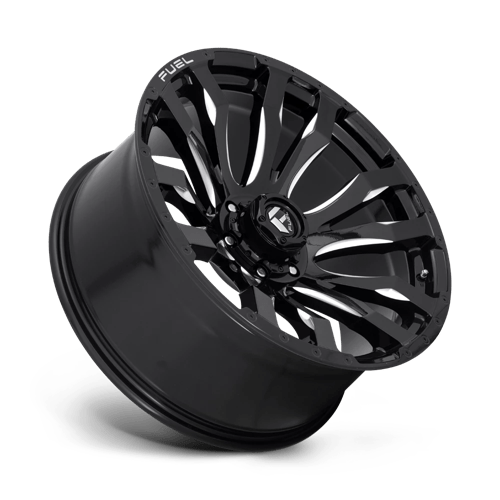 Fuel Offroad D673 BLITZ Gloss Black Milled 20x9 +1 8x170mm 125.1mm
