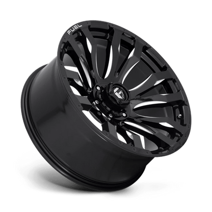 Fuel Offroad D673 BLITZ Gloss Black Milled 20x9 +1 8x170mm 125.1mm