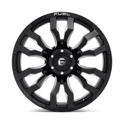 Fuel Offroad D673 BLITZ Gloss Black Milled 20x9 +1 8x170mm 125.1mm
