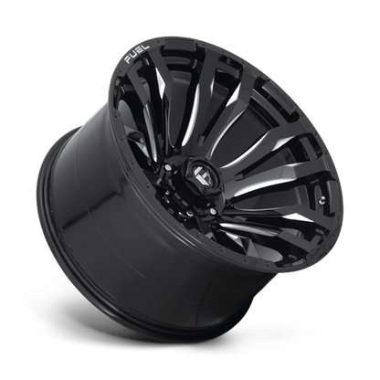 Fuel Offroad D673 BLITZ Gloss Black Milled 22x12 -44 6x139.7mm 106.1mm