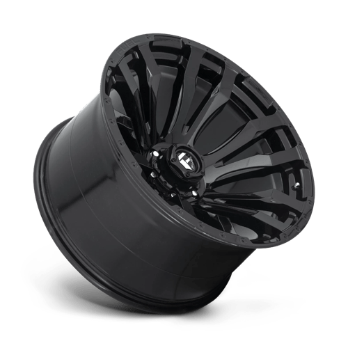 Fuel Offroad D675 BLITZ Gloss Black 22x10 -18 6x139.7mm 106.1mm