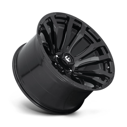Fuel Offroad D675 BLITZ Gloss Black 22x10 -18 6x139.7mm 106.1mm