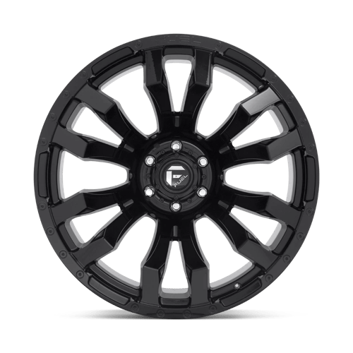 Fuel Offroad D675 BLITZ Gloss Black 22x10 -18 6x139.7mm 106.1mm