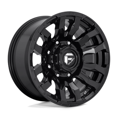 Fuel Offroad D675 BLITZ Gloss Black 22x10 -18 8x180mm 125.1mm