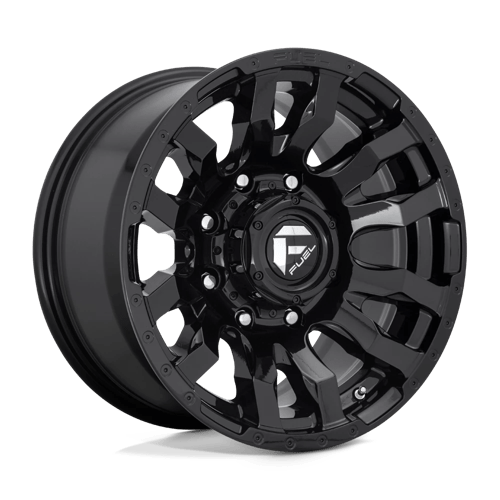 Fuel Offroad D675 BLITZ Gloss Black 22x10 -18 8x165.1mm 125.1mm