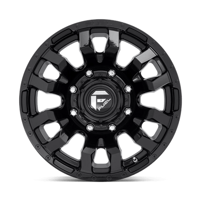 Fuel Offroad D675 BLITZ Gloss Black 22x10 -18 8x180mm 125.1mm
