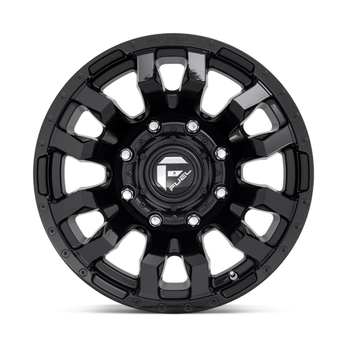 Fuel Offroad D675 BLITZ Gloss Black 22x10 -18 8x165.1mm 125.1mm