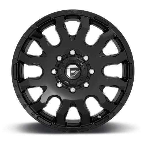 Fuel Offroad D675 BLITZ Gloss Black 20x8.25 +105 8x210mm 154.3mm