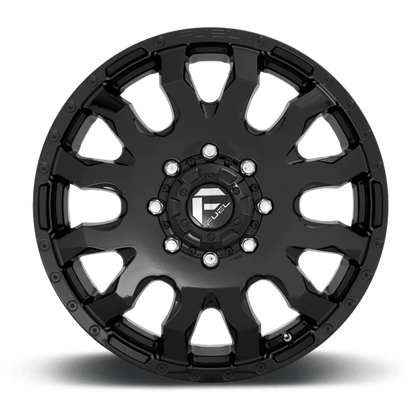Fuel Offroad D675 BLITZ Gloss Black 20x8.25 +105 8x210mm 154.3mm