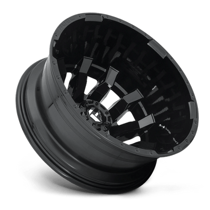 Fuel Offroad D675 BLITZ Gloss Black 20x8.25 -202 8x200mm 142mm