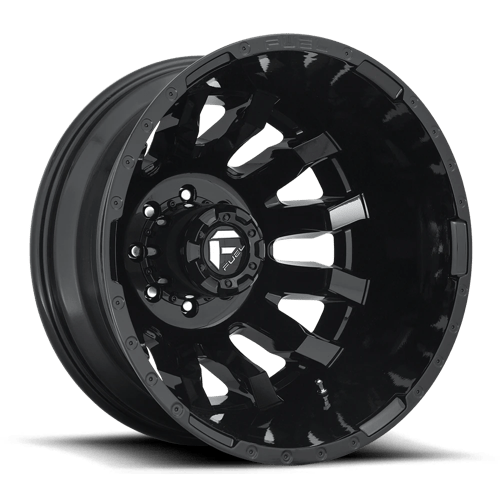 Fuel Offroad D675 BLITZ Gloss Black 20x8.25 -227 8x200mm 142mm