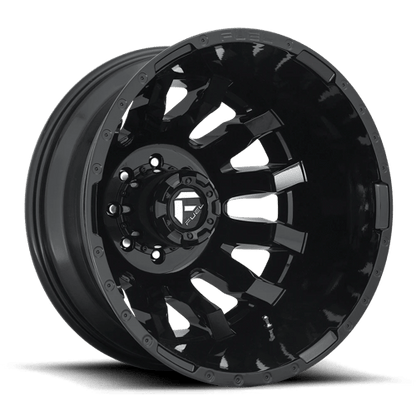 Fuel Offroad D675 BLITZ Gloss Black 20x8.25 -227 8x200mm 142mm