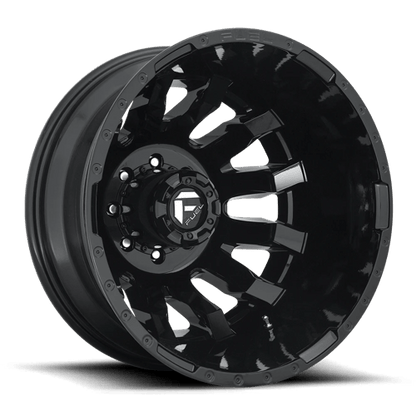 Fuel Offroad D675 BLITZ Gloss Black 20x8.25 -240 8x165.1mm 121.5mm