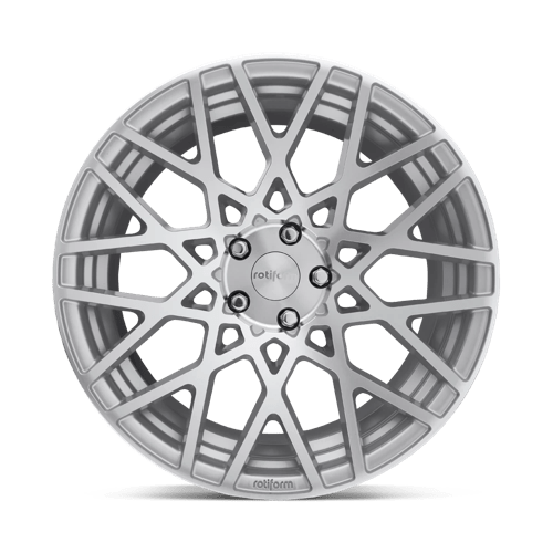 Rotiform R110 BLQ Gloss Silver Machined 18x8.5 +35 5x112mm 66.6mm