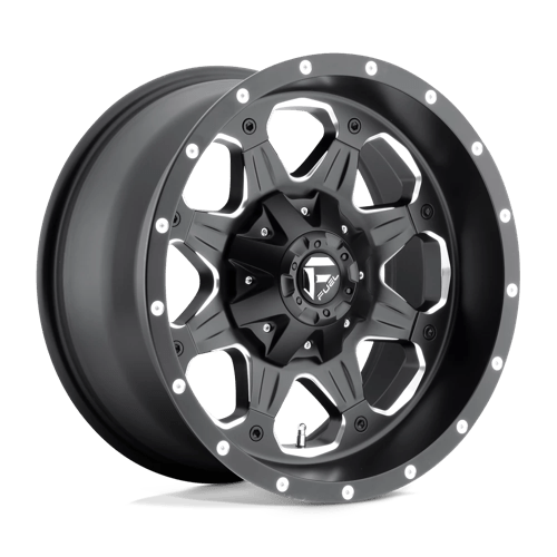 Fuel Offroad D534 BOOST Matte Black Milled 20x9 +14 6x139.7mm 108mm