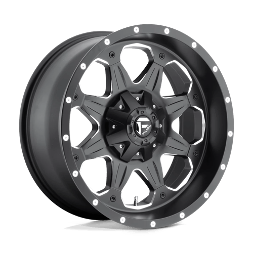Fuel Offroad D534 BOOST Matte Black Milled 20x9 -12 6x139.7mm 108mm