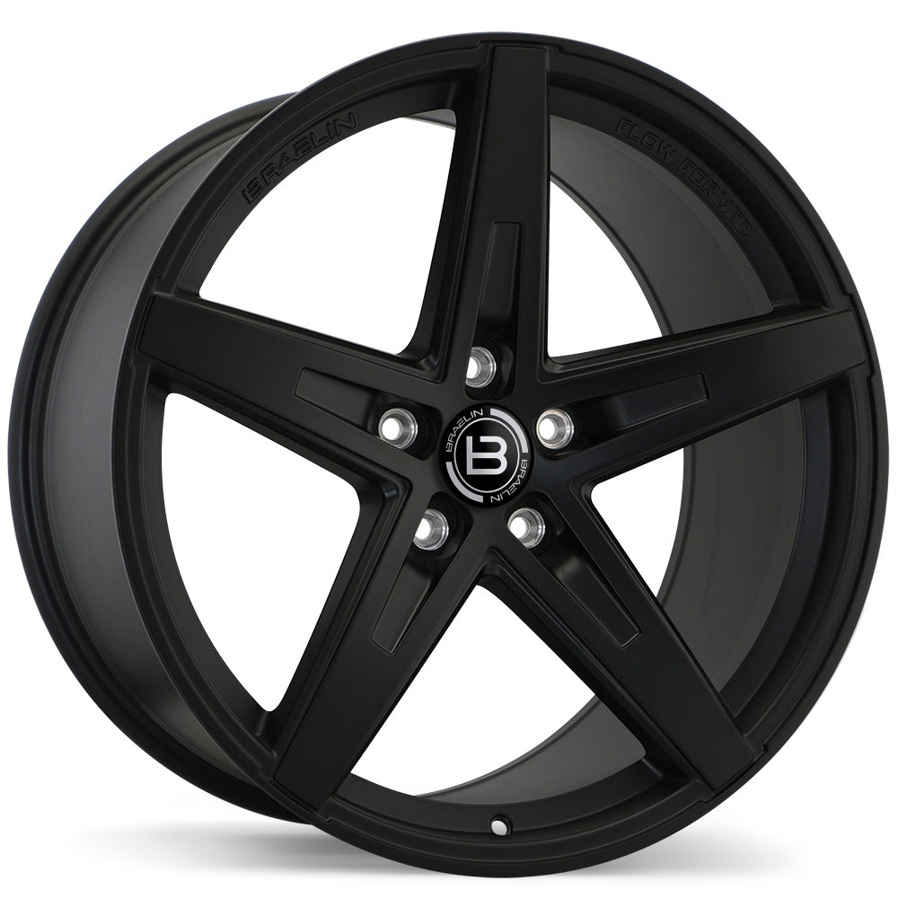 Braelin BR08 Matte Black 20x10 +45 5x120mm 74.1mm