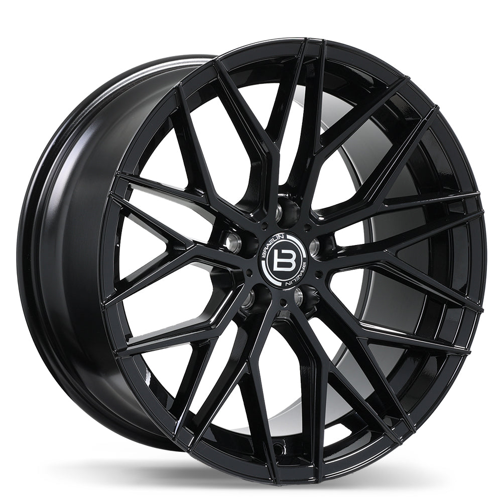 Braelin BR10 Gloss Black 19x9.5 +40 5x120mm 67.1mm