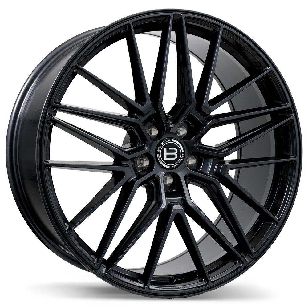 Braelin BR13 Gloss Black 22x10 +20 5x127mm 71.5mm
