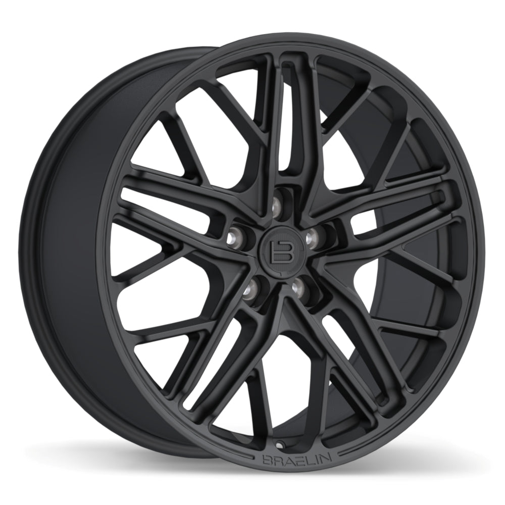 Braelin BR17A Matte Graphite 20x9 +45 5x114.3mm 70.6mm