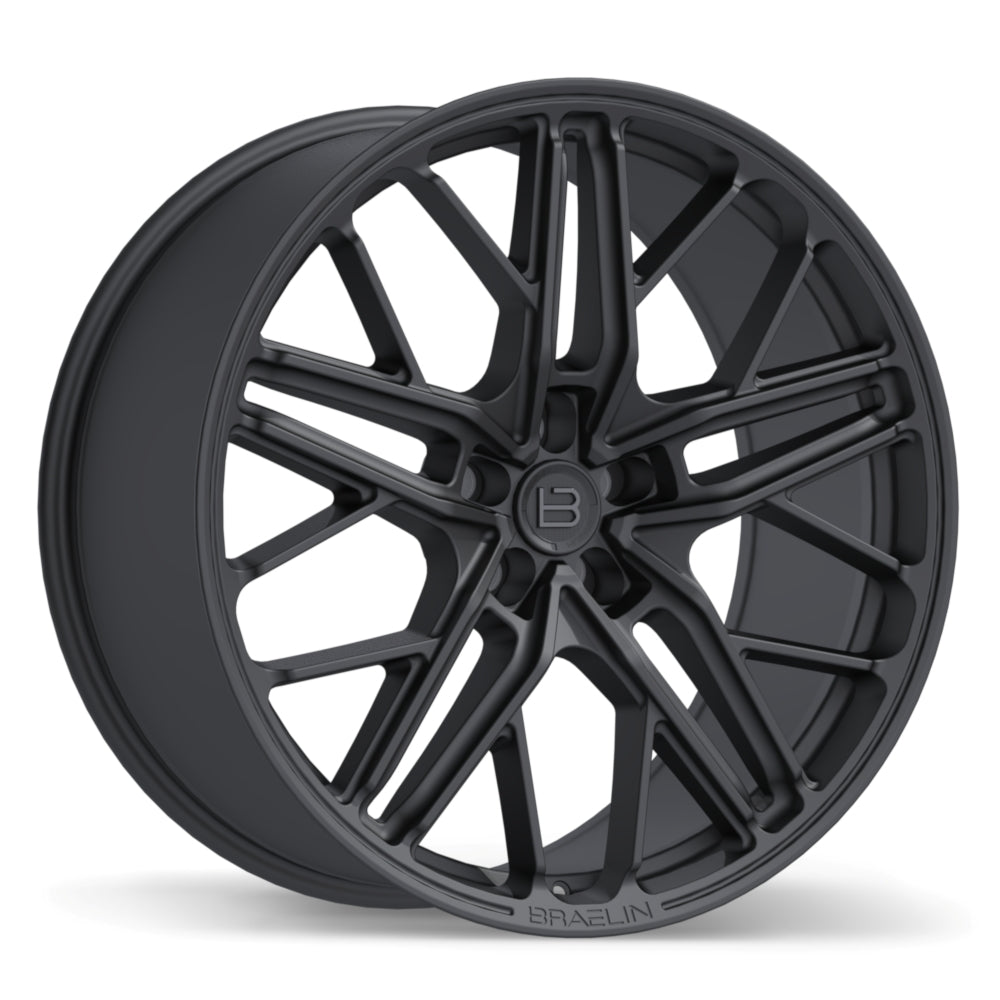 Braelin BR17A Matte Graphite 22x10.5 +25 5x108mm 57.1mm