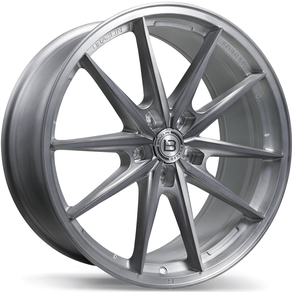 Braelin BRF1 Brushed Matte Carbon Grey 20x10.5 +35 5x120mm 60.1mm