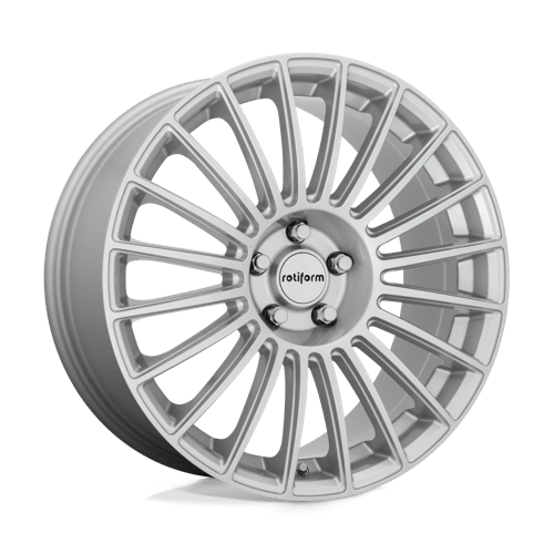 Rotiform R153 BUC Gloss Silver 18x9.5 +35 5x112mm 66.6mm