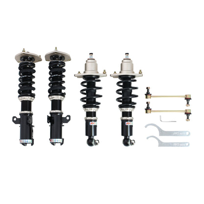 BC Racing BR Series coilovers on white background