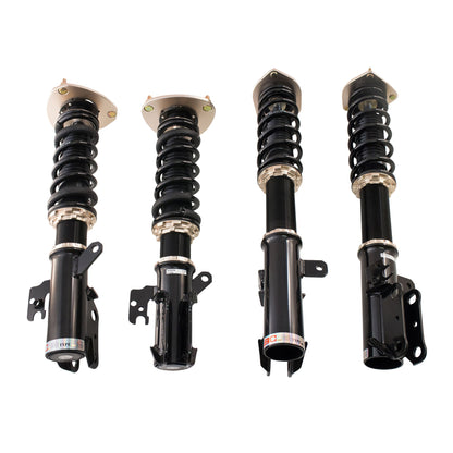 BC Racing BR Series coilovers on white background