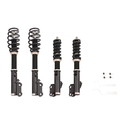 BC Racing BR Series coilovers on white background