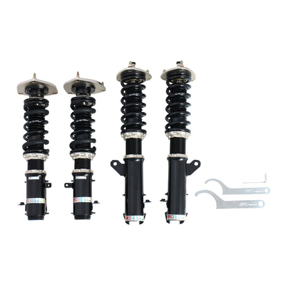 BC Racing BR Series coilovers on white background