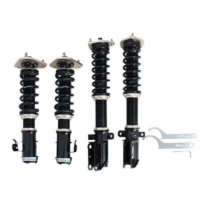 BC Racing BR Series coilovers on white background