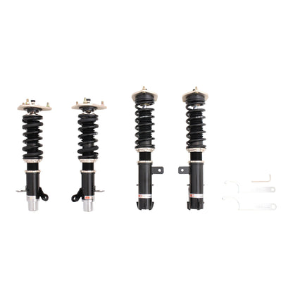BC Racing BR Series coilovers on white background