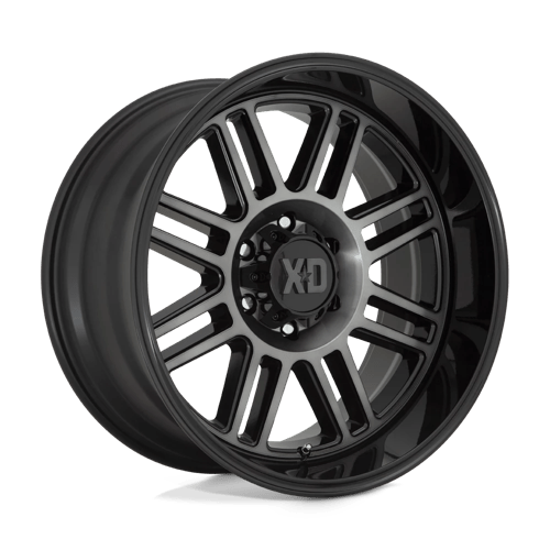XD Series XD850 CAGE Gloss Black W/ Gray Tint 20x10 -18 6x139.7mm 106.1mm