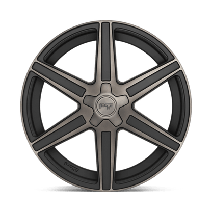 Niche M236 CARINA Matte Mach Double Dark Tint 20x10.5 +40 5x112mm 66.5mm